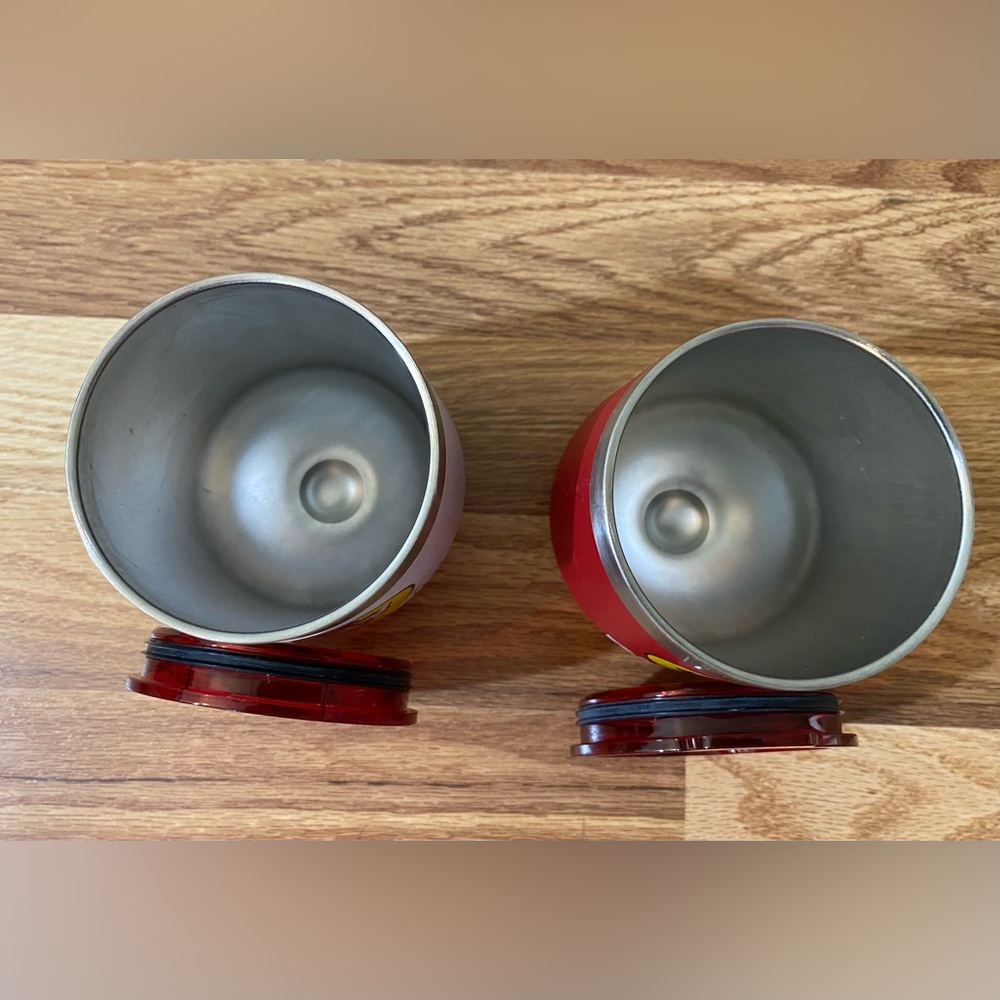 Buc-ees 10 oz Wine Stainless Steel Tumblers Vacuum Double Wall Insulation Lid - Picture 4 of 7